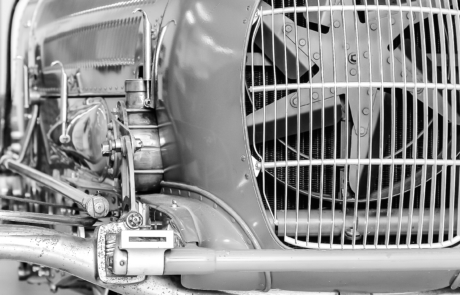 Kühler eines Bugatti Oldimter